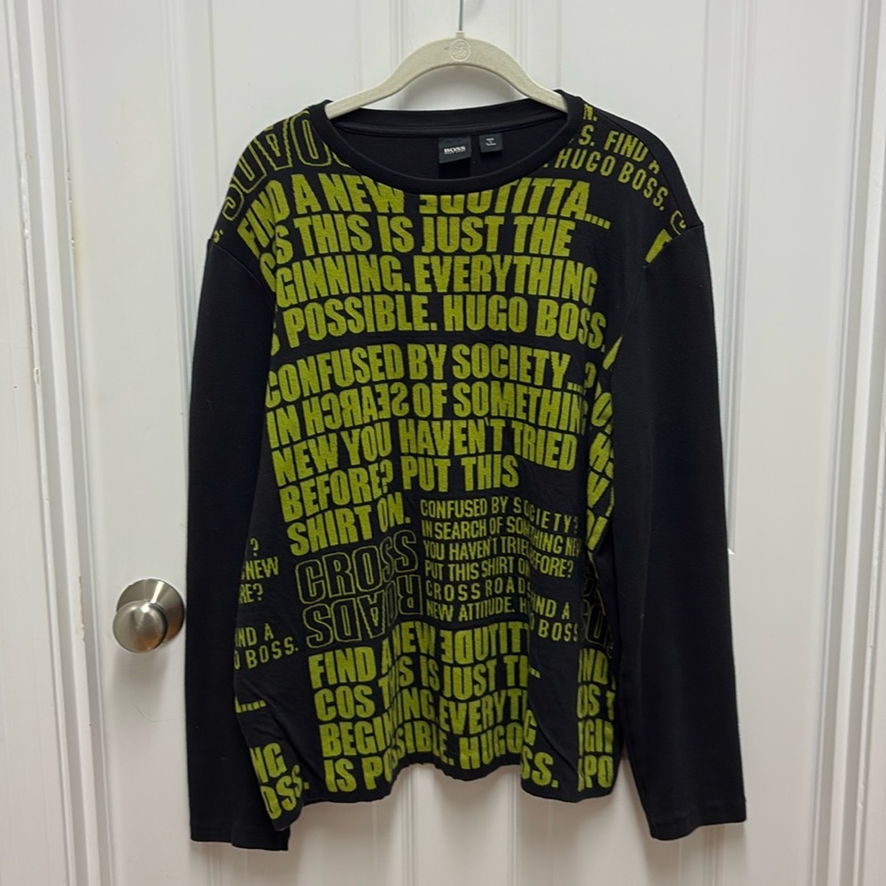 Hugo Boss Find a New Attitude‎ Spell Out Knit - Large